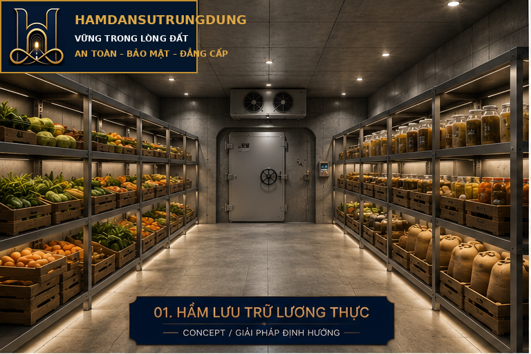 Hầm Lưu Trữ Lương Thực